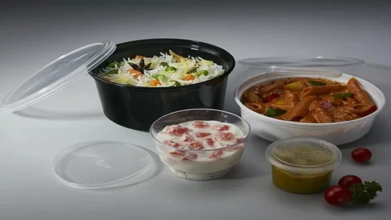 covering food with plastic